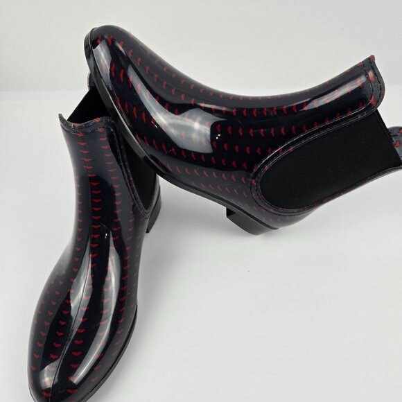 New Womens Henry Ferrera Rain Boots Size 9 - Picture 6 of 12